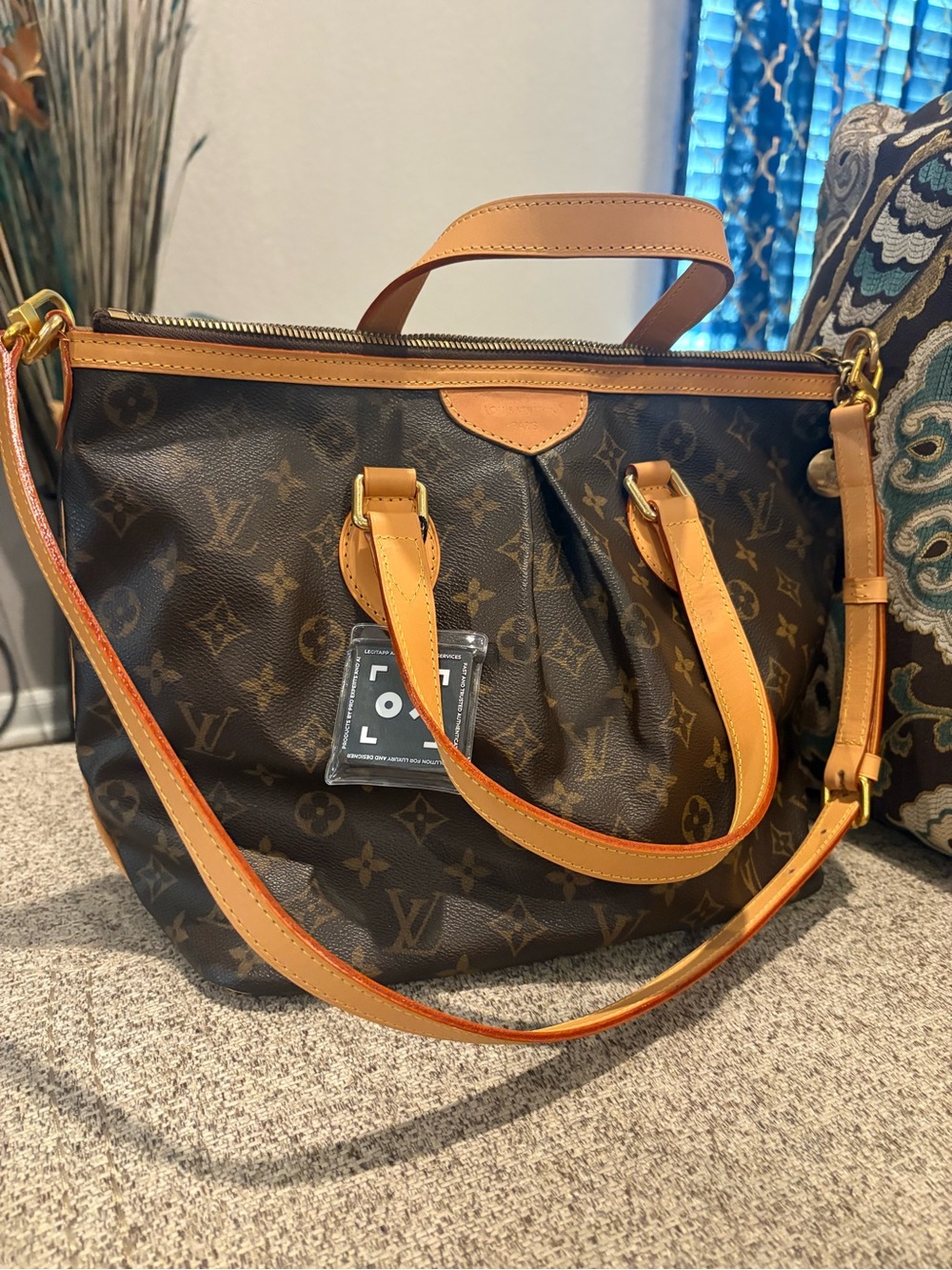 Louis Vuitton Brown Monogram Palermo pm tote
